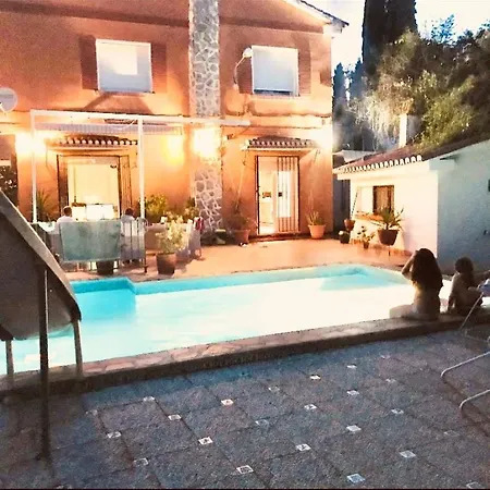 Villa Huetor , Piscina Y Barbacoa Privada Huétor Vega Buitenkant foto
